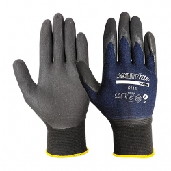 Luva Nylon/Elastano Revestimento Nitrilo Foam - JUBA Luva Nylon/Elastano Revestimento Nitrilo Foam - JUBA