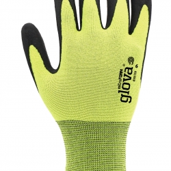 Luva Nylon/Spandex Revestimento Nitrilo Foam Pontos Nitrilo - 1  Par - GLOVA (0701159)