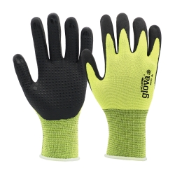 Luva Nylon/Spandex Revestimento Nitrilo Foam Pontos Nitrilo - 1  Par - GLOVA (0701159)