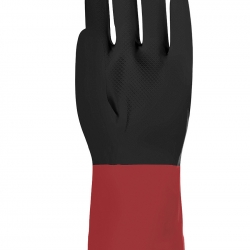 Luva Flocada Revestimento 100% Látex 30cm - 1  Par - 4 GASA (0702002) Luva Flocada Revestimento 100% Látex 30cm - 1  Par - 4 GASA (0702002)
