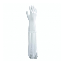 Luva PVC Branco 60cm - SHOWA Luva PVC Branco 60cm - SHOWA