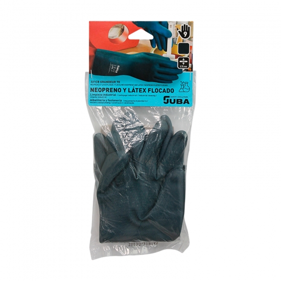 Luva S/ Suporte Em Neopreno E Latex - PACK  12  Pares - JUBA (0702015)