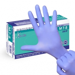 Caixa 200 (S-L) 180 (XL) Luvas Nitrilo Sem Pó - SEMPERGUARD Caixa 200 (S-L) 180 (XL) Luvas Nitrilo Sem Pó - SEMPERGUARD