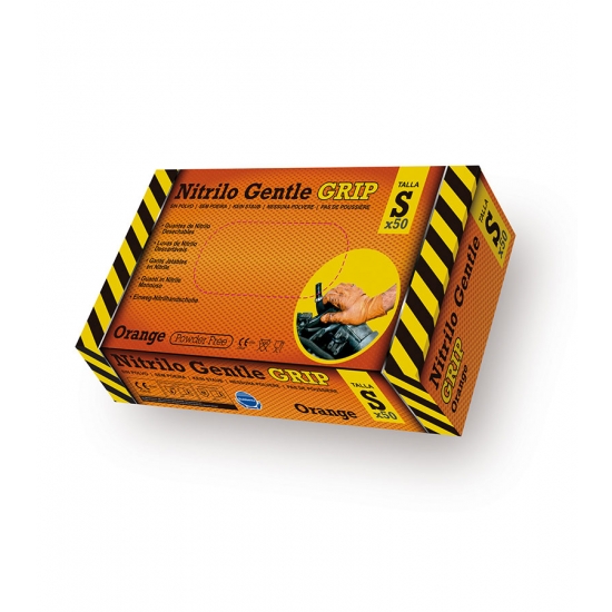 Caixa 50 Luvas Nitrilo Texturizado - 1  Unidade - RUBBEREX (0703016)