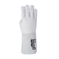 Luva Soldador Mista Cabra Cinzenta 35cm - GLOVA Luva Soldador Mista Cabra Cinzenta 35cm - GLOVA