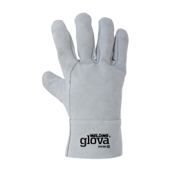 Luva Soldador Crute Bovino Cinzenta 27cm - GLOVA Luva Soldador Crute Bovino Cinzenta 27cm - GLOVA