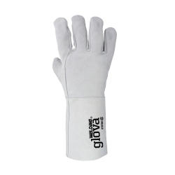 Luva Soldador Crute Bovino Cinzenta 35cm - GLOVA Luva Soldador Crute Bovino Cinzenta 35cm - GLOVA