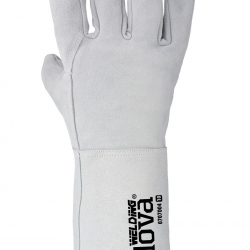 Luva Soldador Crute Bovino Cinzenta 35cm - 1  Par - GLOVA (0707004) Luva Soldador Crute Bovino Cinzenta 35cm - 1  Par - GLOVA (0707004)