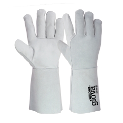 Luva Soldador Mista Bovino Cinzenta 35cm - 1  Par - GLOVA (0707006) Luva Soldador Mista Bovino Cinzenta 35cm - 1  Par - GLOVA (0707006)