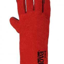 Luva Soldador Crute Vermelho 35cm - 1  Par - GLOVA (0707007) Luva Soldador Crute Vermelho 35cm - 1  Par - GLOVA (0707007)