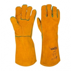 Luva Soldador Crute Forro Kevlar 40cm - JUBA Luva Soldador Crute Forro Kevlar 40cm - JUBA