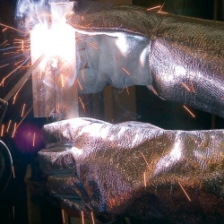 Luva Dorso Aluminizado E Palma Em Crute - 1  Par - JUBA (0713109)