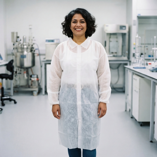 Bata Em Polipropileno Aperto Frontal Velcro - 1  Unidade - FIELD (0801013)