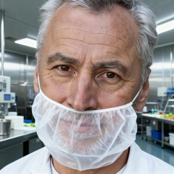 Bolsa de 100 Cobre Barbas Descartáveis Com Elásticos - 1  Unidade - FIELD (0803008)