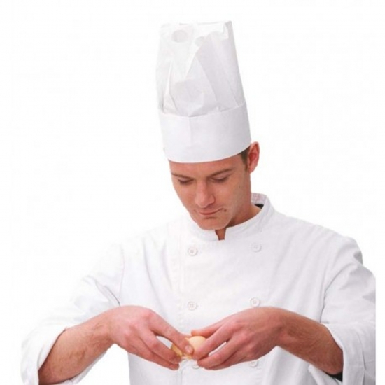 EMBALAGEM 10 GORROS EM PAPEL 23 CM