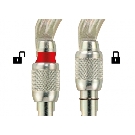 Mosquetão Aço Triact-Lock - PETZL