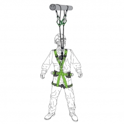 Absorvedor De Energia Com Linga Elástica Em Y De 2mt - KRATOS