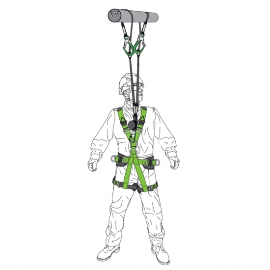 Absorvedor De Energia Com Linga Elástica Em Y De 2mt - KRATOS