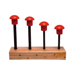 Cogumelo De Proteção Em Plástico Vermelho - 1  Unidade - CLIMAX (1105001) Cogumelo De Proteção Em Plástico Vermelho - 1  Unidade - CLIMAX (1105001)