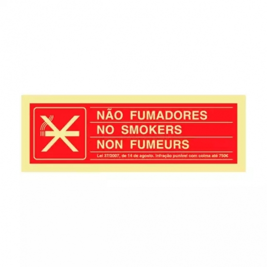 Sinal Zona "Não Fumadores" - 1  Unidade - FIELD (1125001)