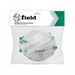 Blister 5 Máscaras FFP2 Sem Válvula - 1  Unidade - FIELD (1304016) Blister 5 Máscaras FFP2 Sem Válvula - 1  Unidade - FIELD (1304016)