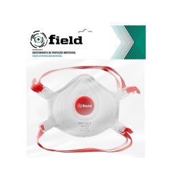 Blister 2 Máscaras FFP3 Com Válvula - 1  Unidade - FIELD (1304018) Blister 2 Máscaras FFP3 Com Válvula - 1  Unidade - FIELD (1304018)