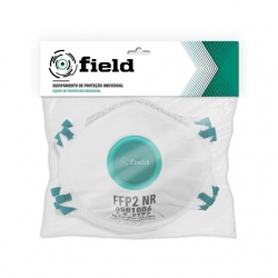 Blister Com 5 Máscaras Com Válvula FFP2 - 1  Unidade - FIELD (1304022) Blister Com 5 Máscaras Com Válvula FFP2 - 1  Unidade - FIELD (1304022)