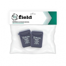 Blister 2 Pares Tampões Reutilizáveis SNR 32dB - FIELD (1304033) Blister 2 Pares Tampões Reutilizáveis SNR 32dB - FIELD (1304033)