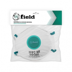 Blister 2 Máscaras FFP2 Com Válvula - 1  Unidade - FIELD (1304034) Blister 2 Máscaras FFP2 Com Válvula - 1  Unidade - FIELD (1304034)