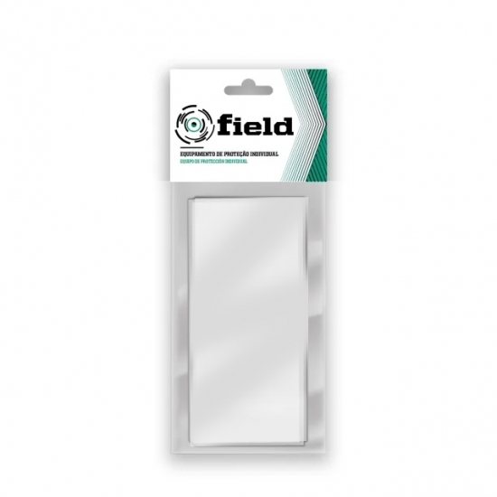 Blister 5 Policarbonatos Incolores 110X55mm - 1  Unidade - FIELD (1304047)