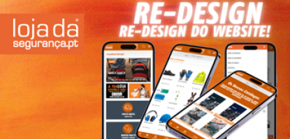 Loja da Segurança® -  Re-design do Website!