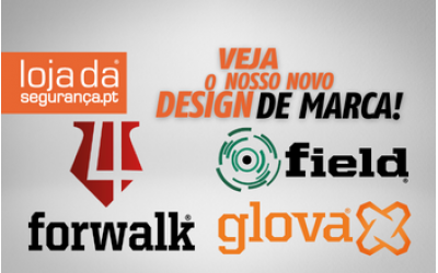 Nova Imagem FOR WALK ® , GLOVA® e FIELD®