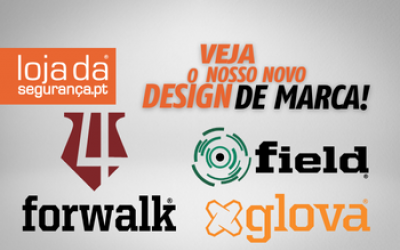 Nova Imagem FOR WALK ® , GLOVA® e FIELD®